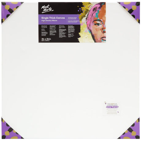 Mont Marte Single Thick Canvas Premium 60.9 X 60.9Cm (24 X 24In)