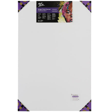 Mont Marte Single Thick Canvas Premium 60.9 X 91.4Cm (24 X 36In)