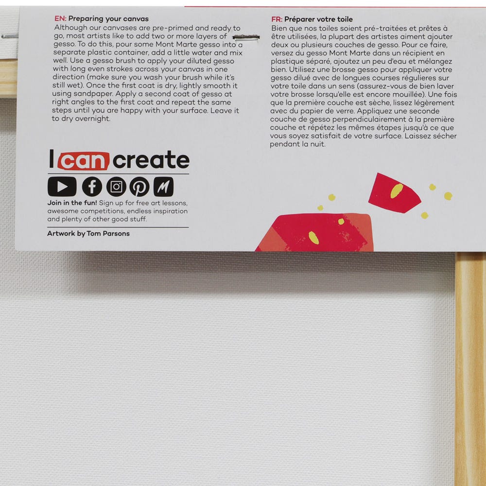 Mont Marte Single Thick Canvas Signature 100 X 120Cm 39 3 X 47 2In