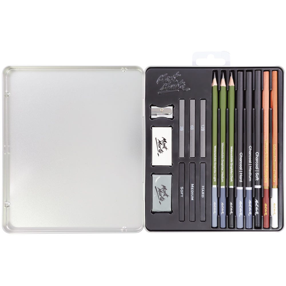 Mont Marte Sketch And Draw Collection Signature 17Pc