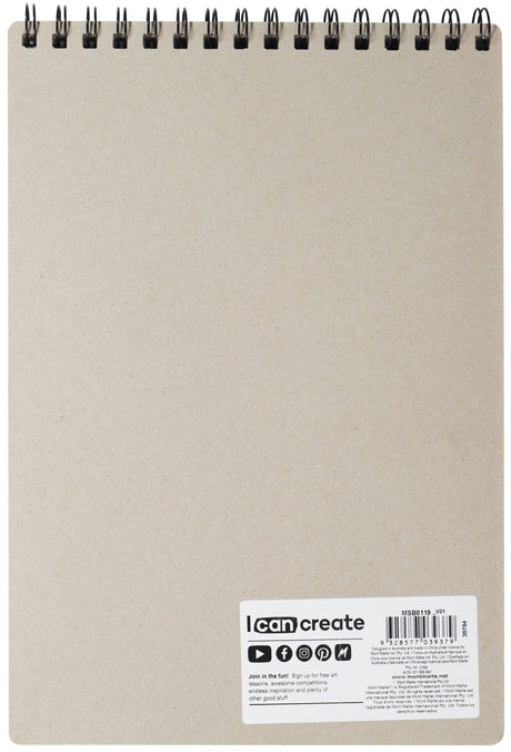 Mont Marte Sketch Book Discovery A4 8 3 X 11 7In 30 Sheets 150Gsm