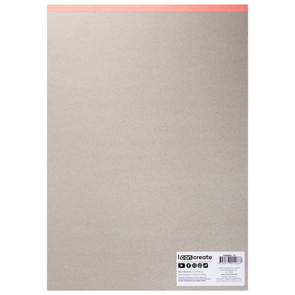 Mont Marte Sketch Pad Signature 150Gsm 25 Sheet A3 297 X 420Mm 11 7 X 15 5In