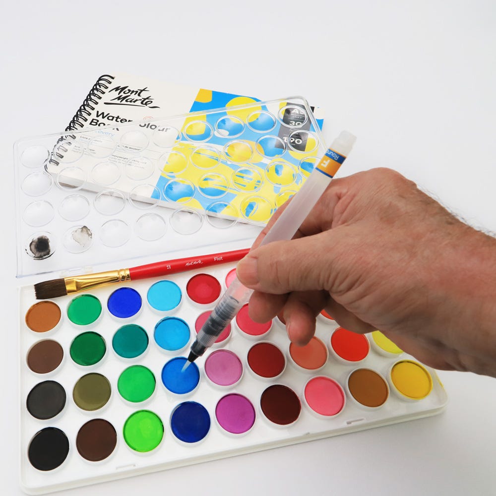 Mont Marte Water Brush Set Signature 3Pc