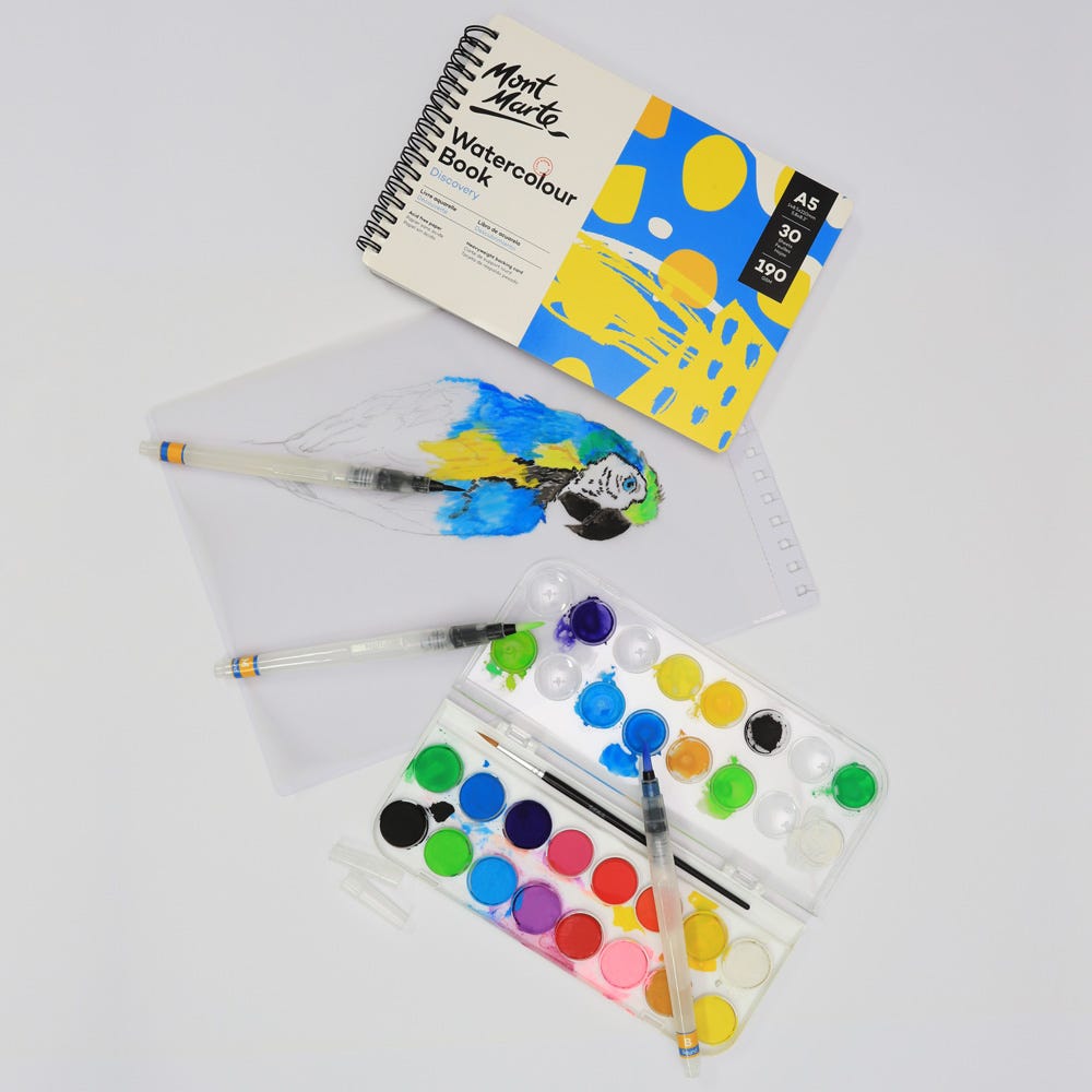 Mont Marte Water Brush Set Signature 3Pc
