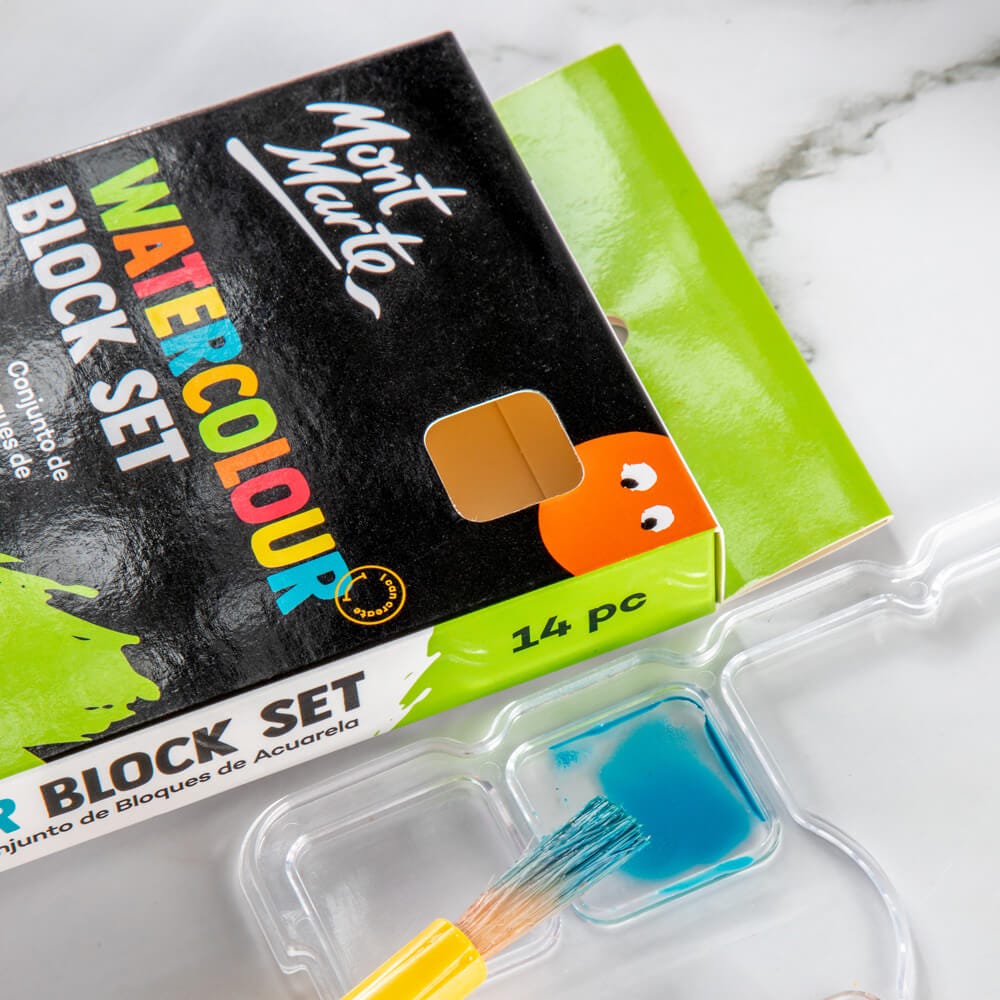 Mont Marte Watercolour Block Set 14Pc