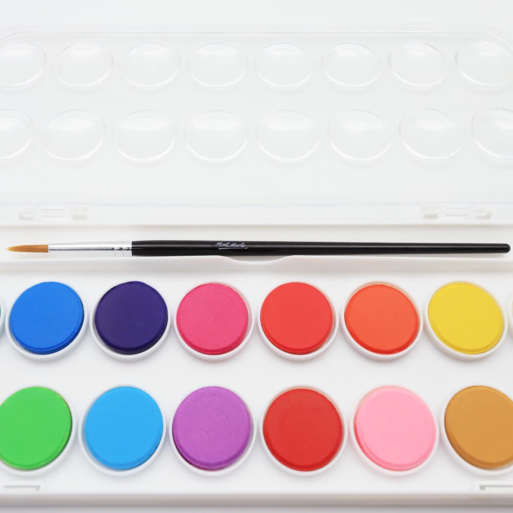 Mont Marte Watercolour Cake Set Discovery 17Pc