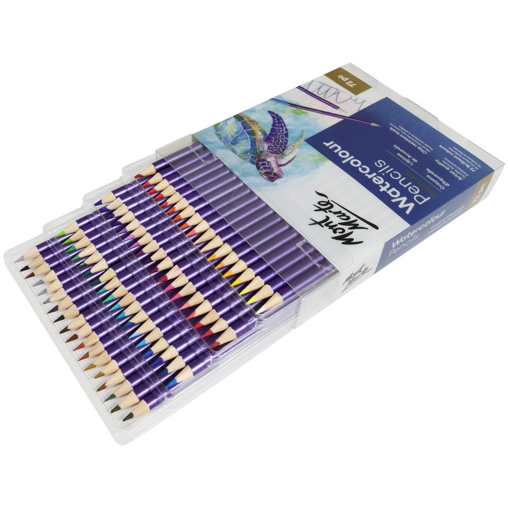 Mont Marte Watercolour Pencils Premium 72Pc