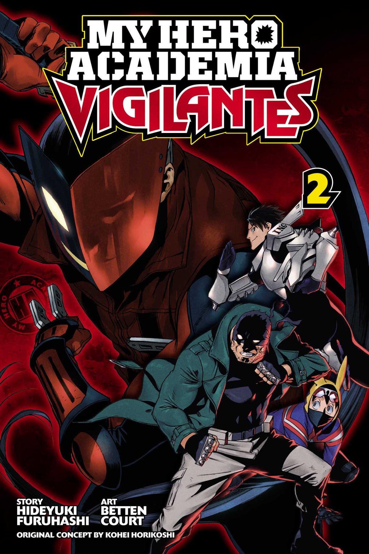 Cover image of the Manga My Hero Academia: Vigilantes, Vol. 2