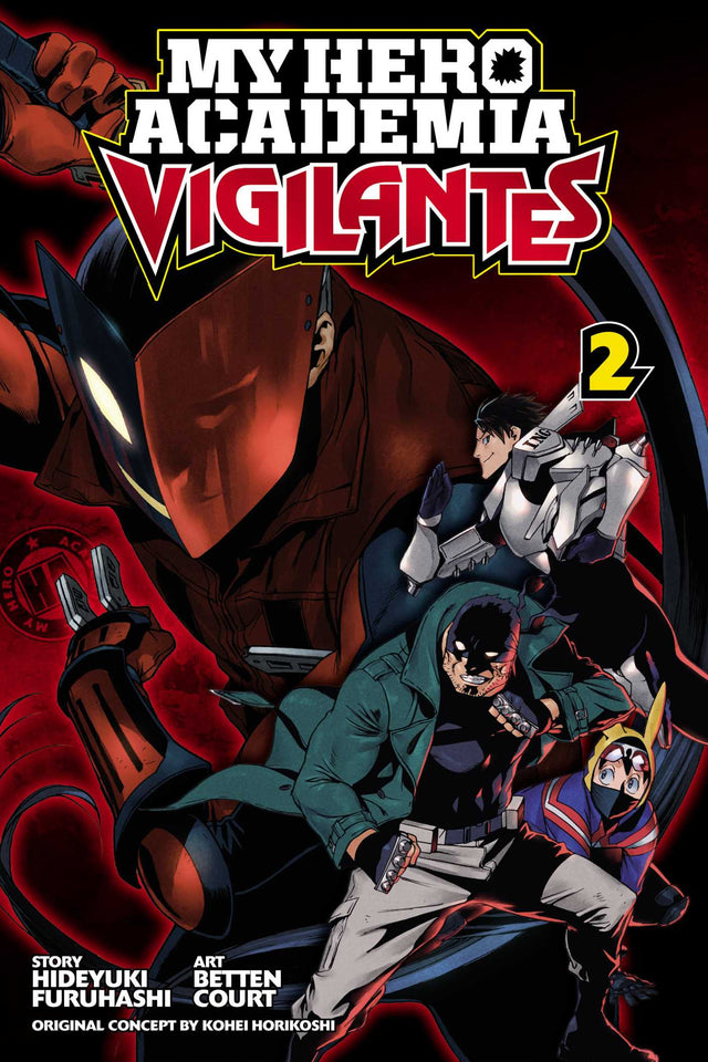 Cover image of the Manga My Hero Academia: Vigilantes, Vol. 2