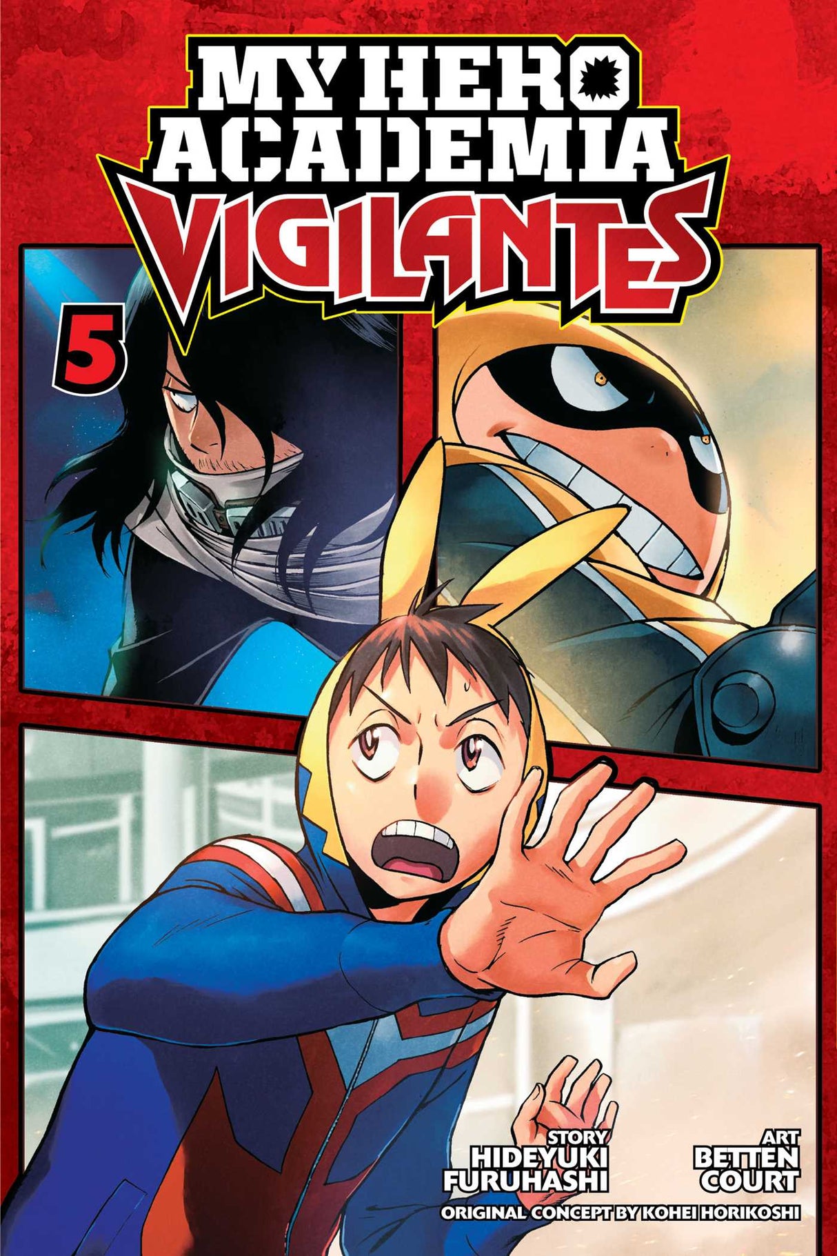 Cover image of the Manga My Hero Academia: Vigilantes, Vol. 5