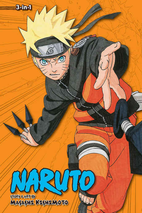 Cover image of the Manga Naruto (3-in-1 Edition), Vol. 10: Includes Vols. 28, 29 & 30