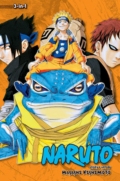 Cover image of the Manga Naruto (3-in-1 Edition), Vol. 5: Includes vols. 13, 14 & 15