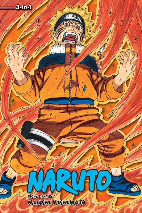 Cover image of the Manga Naruto (3-in-1 Edition), Vol. 9: Includes vols. 25, 26 & 27