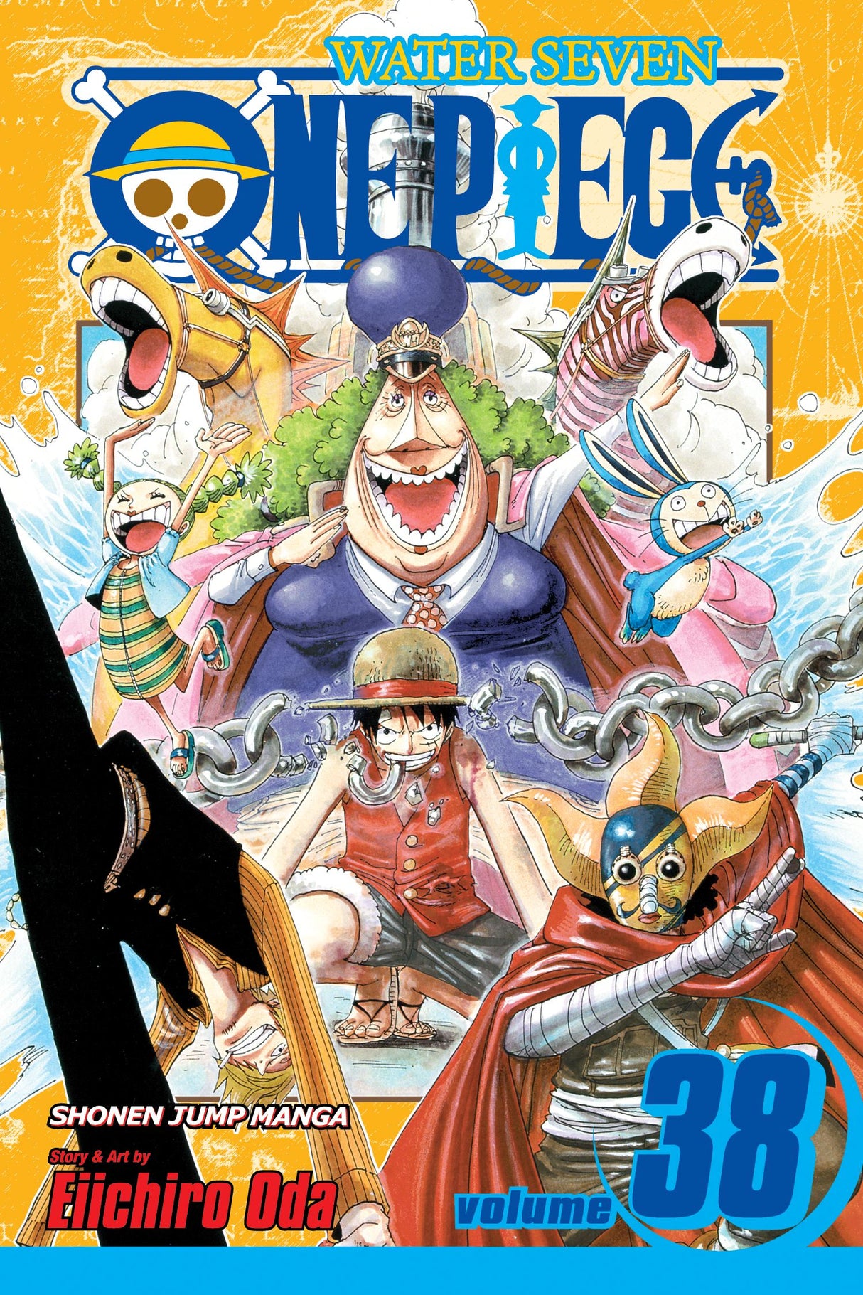 One Piece, Vol. 38: Rocketman!! - Front Cover