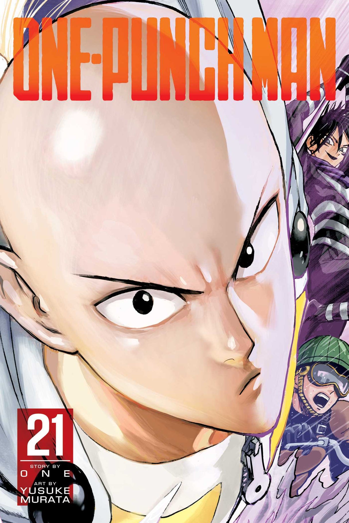 Cover image of the Manga One-Punch-Man-Vol-21