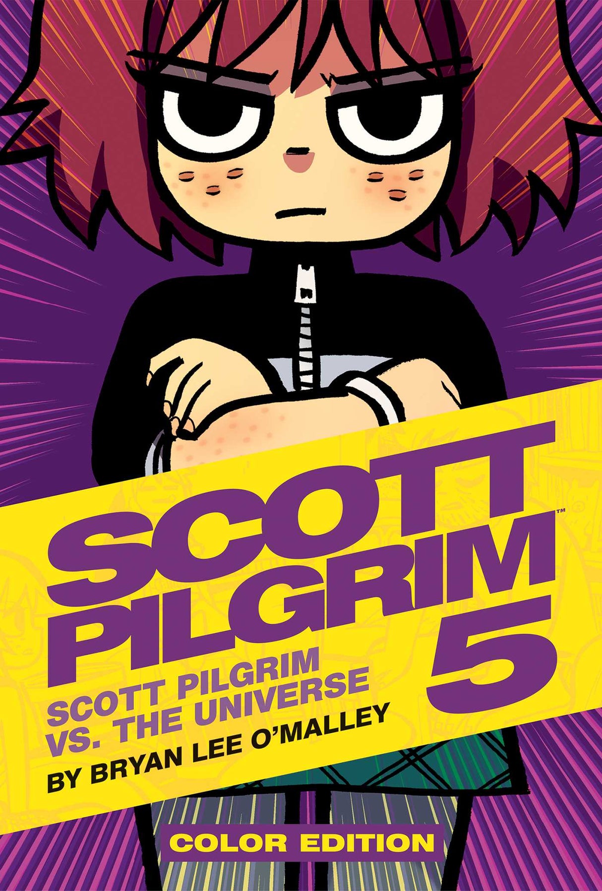Cover image of Scott Pilgrim Vol. 5: Scott Pilgrim vs. the Universe (Hardcover)