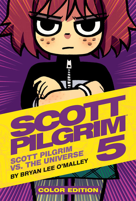 Cover image of Scott Pilgrim Vol. 5: Scott Pilgrim vs. the Universe (Hardcover)