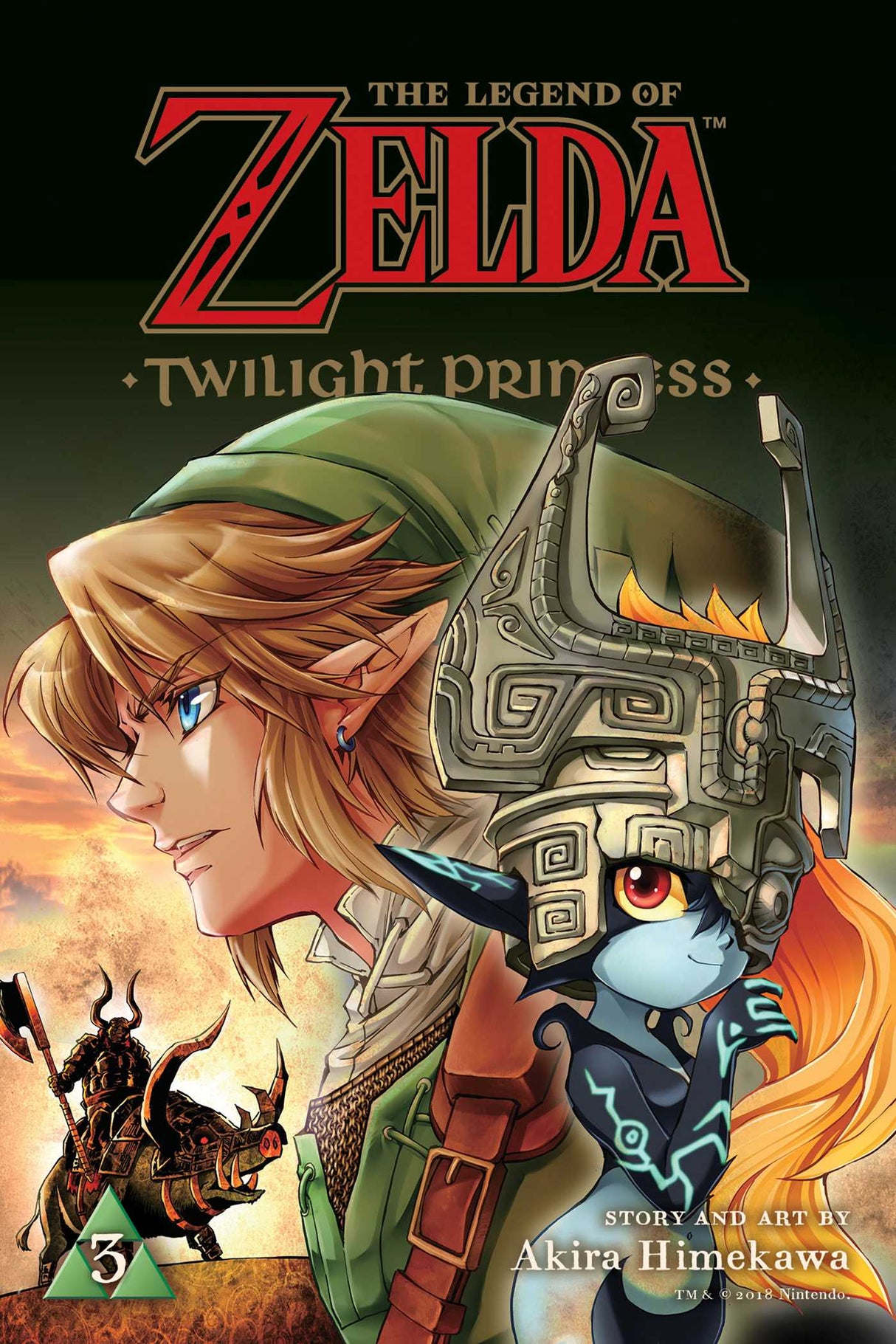 Cover image of the Manga The-Legend-of-Zelda-Twilight-Princess-Vol-3