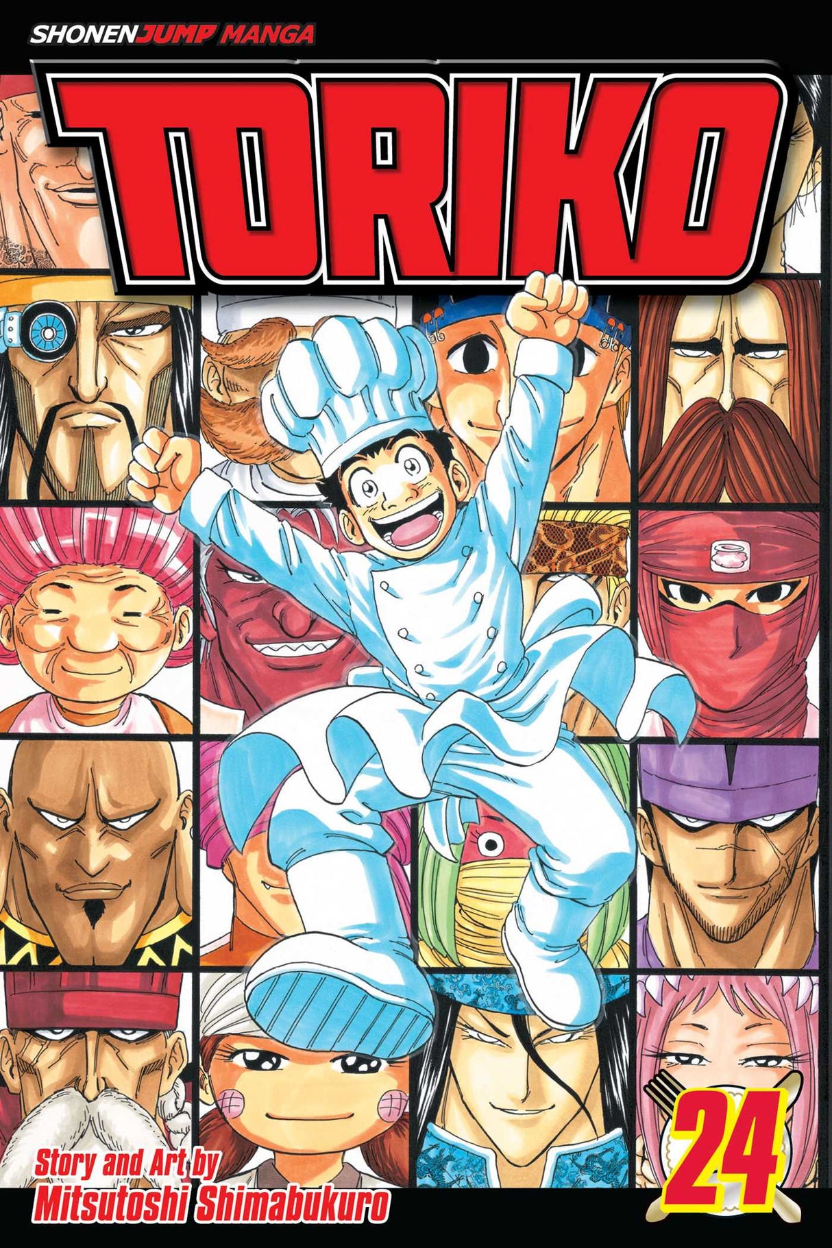 Cover image of the Manga Toriko-Vol-24