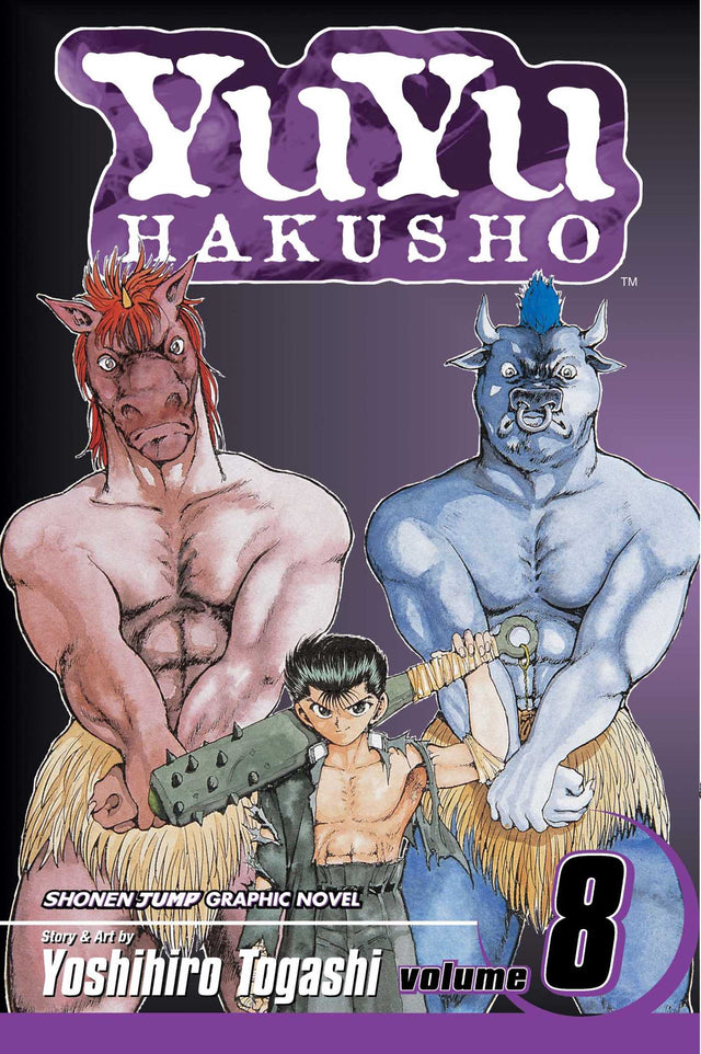 Cover image of the Manga Yuyu-Hakusho-Vol-8
