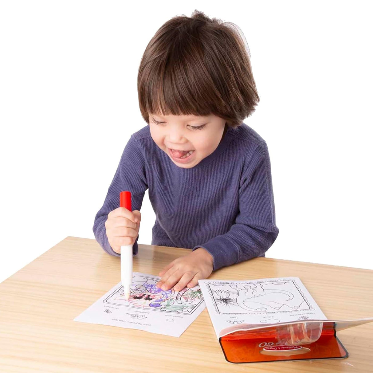 Melissa & Doug On the Go ColorBlast! Travel - Dinosaur