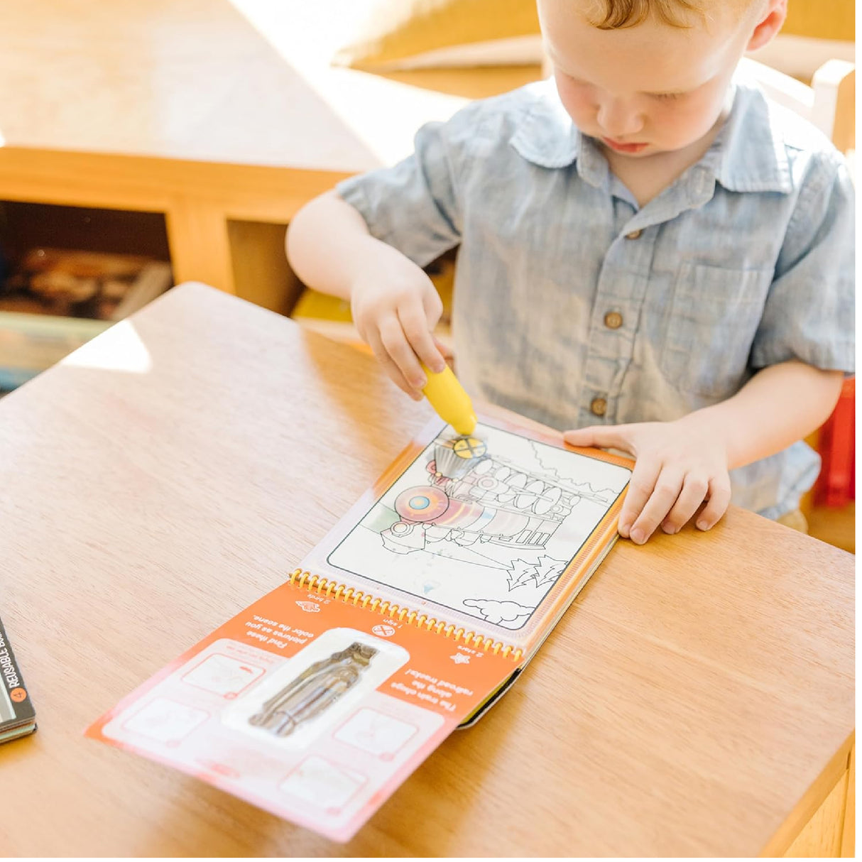 Melissa & Doug On the Go Water Wow! Reusable Water-Reveal Activity Pad - Vehicles