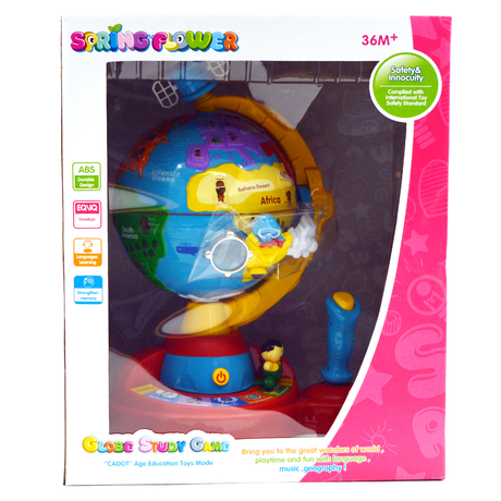 Spring Flower Globe Study Game for Kids – Educational Learning Toy