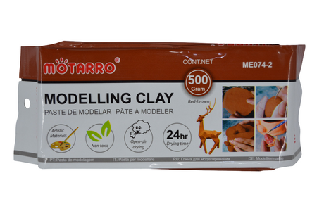 Modelling Clay – 500g Red-Brown