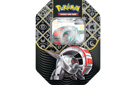 Pokemon Trading Card Game: Scarlet & Violet 4.5 Paldean Fates Tin - Great Tusk/Iron Treads
