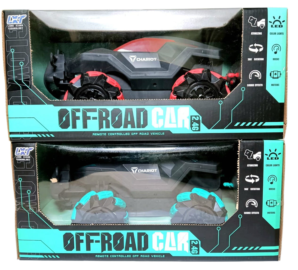 2.4ghz Off-Road Remote Control Stunt Car Assorted