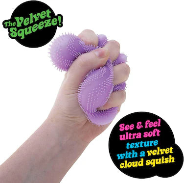 NeeDoh Fuzz Ball Wonder Waves Sensory Fidget Toy 2.5 Inch 1 Random Piece