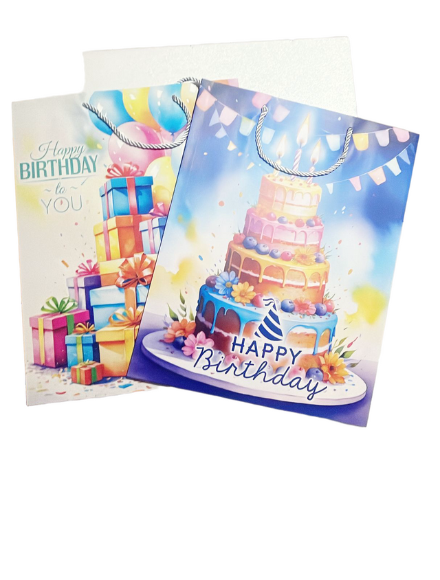 Happy Birthday Gift Bag Assorted (Price Per Piece)