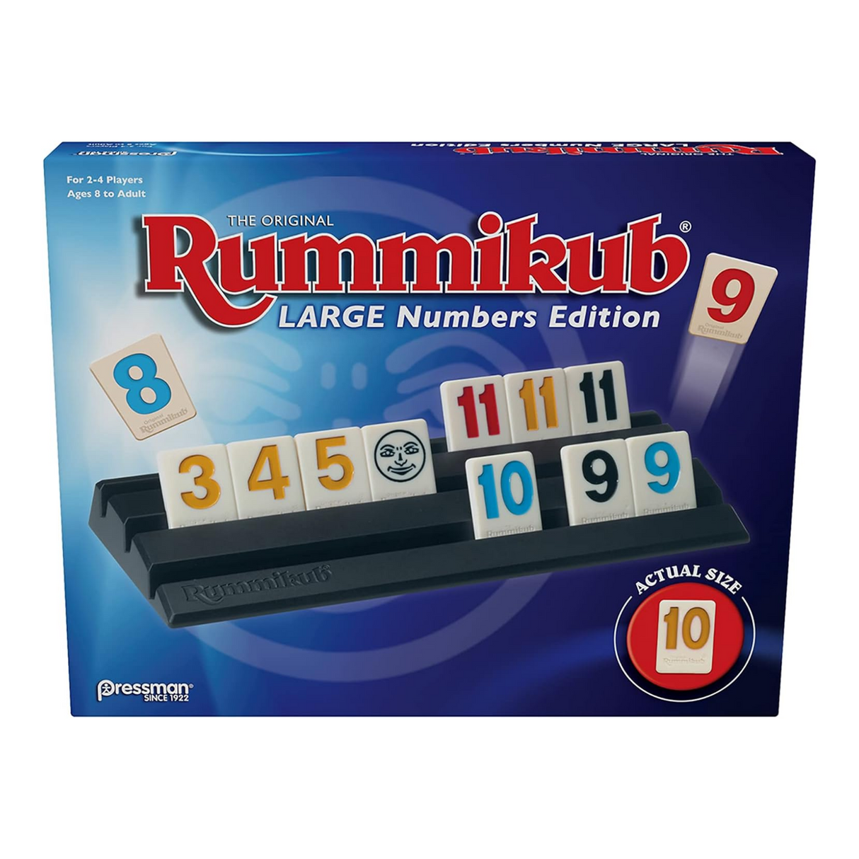 Pressman Rummikub Large Numbers Edition - The Original Rummy Tile Game