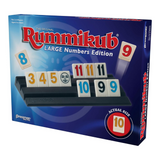 Pressman Rummikub Large Numbers Edition - The Original Rummy Tile Game