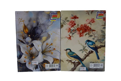 A5 Notebook 80 Sheets (Assorted Designs, Sold as Single)