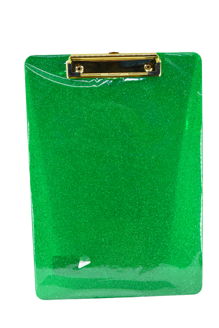 Glitter Acrylic Clipboard