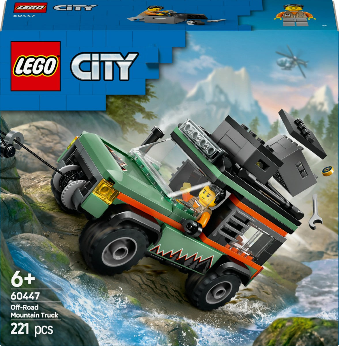 LEGO City 60447 OffRoad 4x4 Mountain Truck