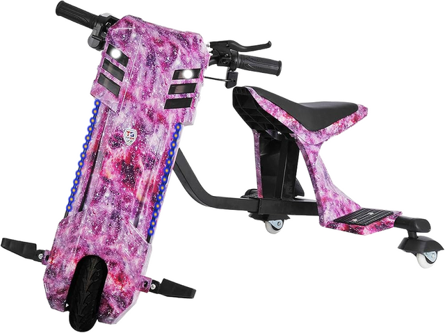 36V Multicolor Drift Scooter Electric Ride for Kids and Teens