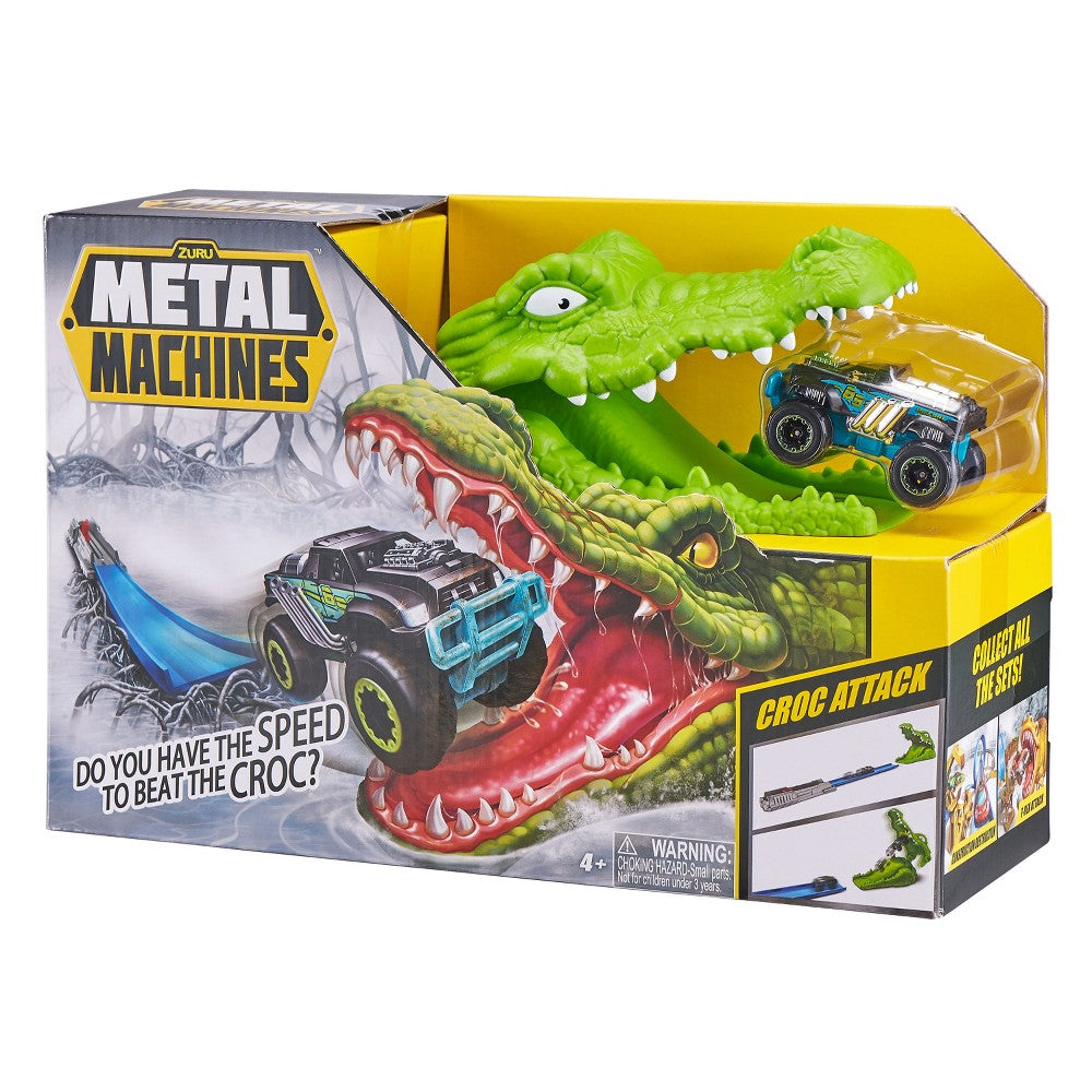 Links to Zuru Metal Machines Croc Attack Racing Toy Playset by zuru-metal-machines-croc-attack-racing-toy-playset