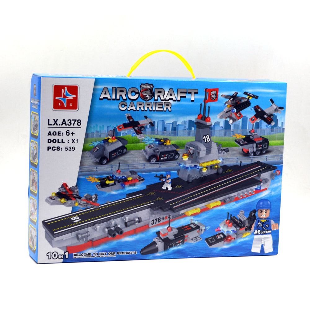 Links to AIRCRAFT CARRIER 539 PCS LX.A378 by 