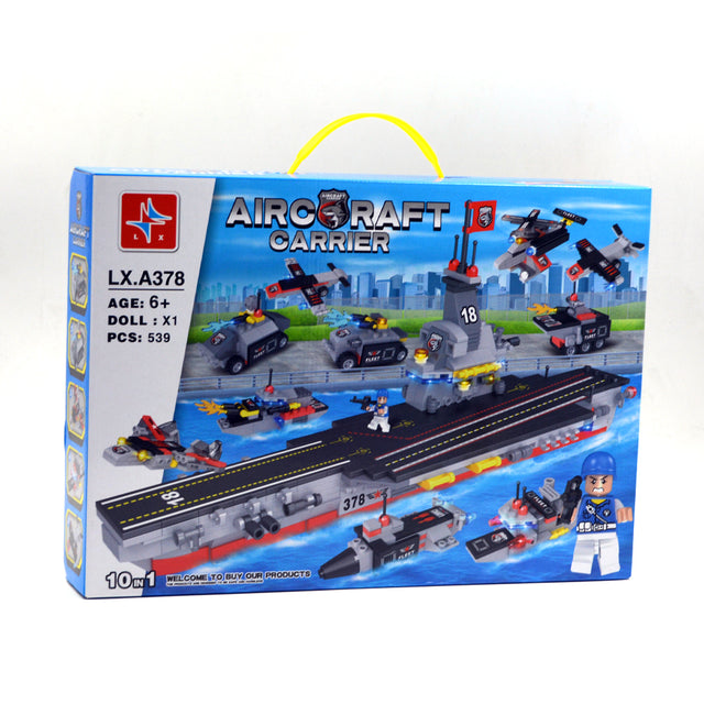 Links to AIRCRAFT CARRIER 539 PCS LX.A378 by 