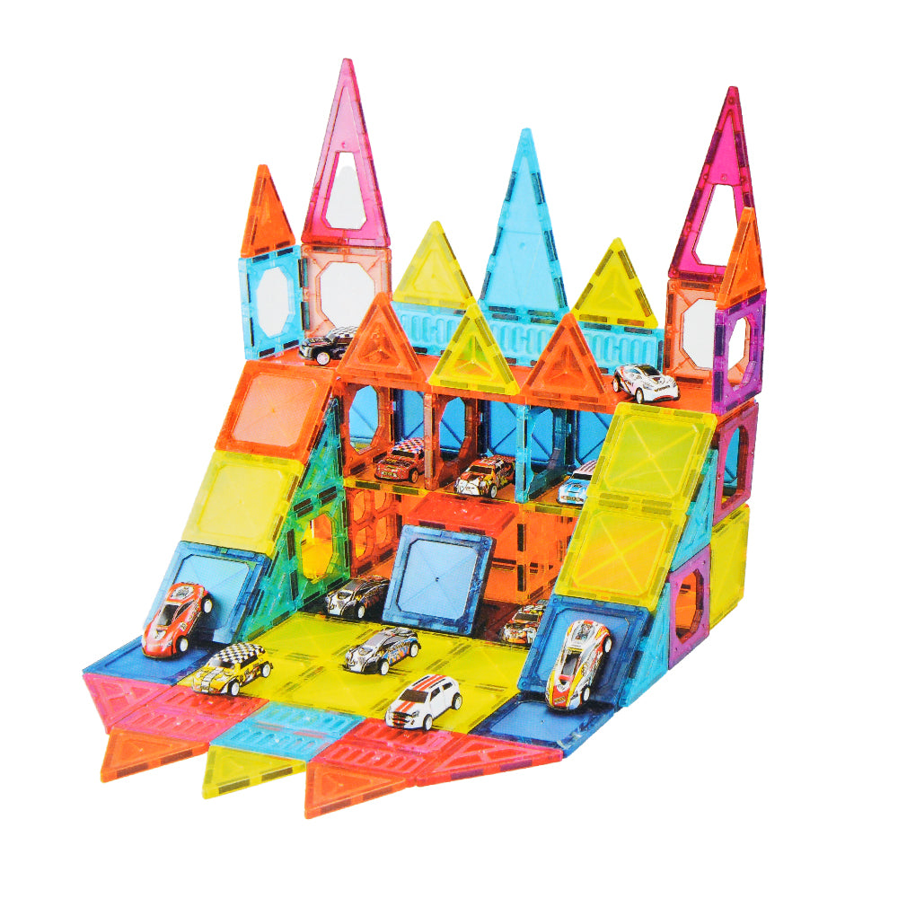 Magnetic Tiles 112 Pcs Building Blocks