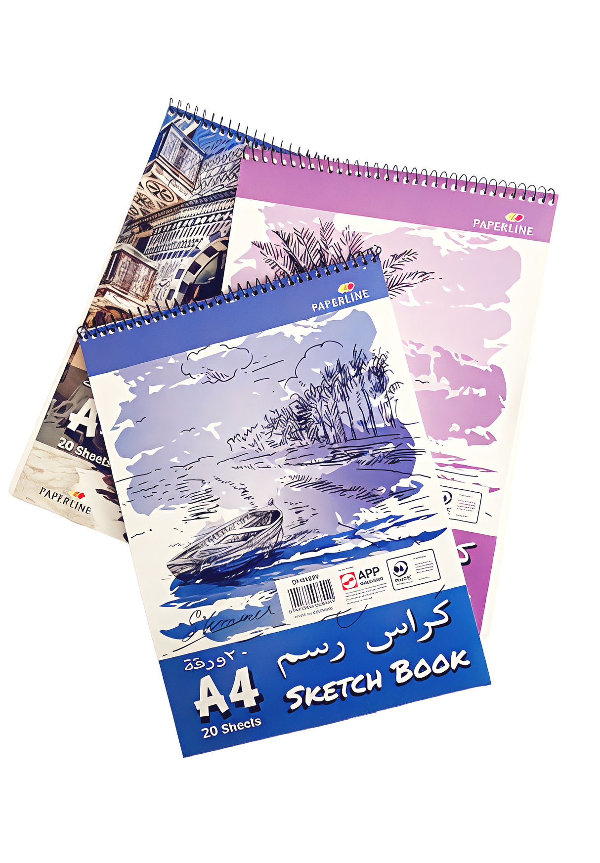 A4 Sketch Book – 20 Sheets