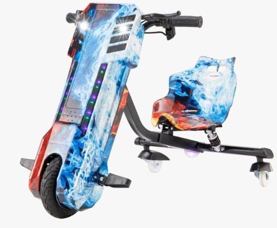 Links to Pro Ride Drift Scooter 36V Red and Blue - Electric Drift Scooter