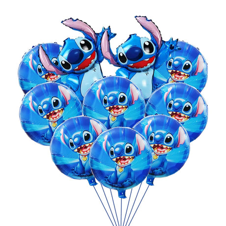 Stitch Helium Balloons - 5 Pcs Set