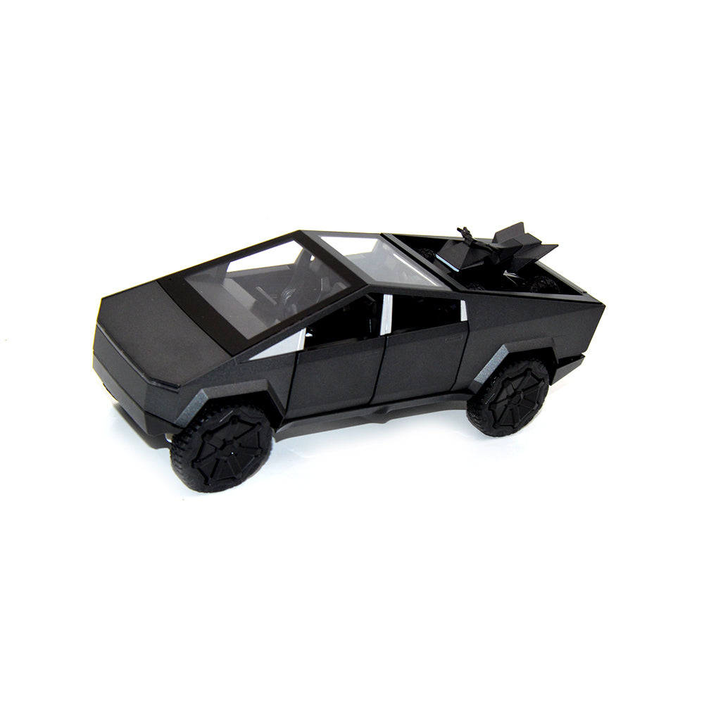 Tesla Cybertruck With Quad Bike Model 1:24 Scale (3 Assorted Colors, Sold As Single)