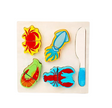 Wooden Cutting Set Sea Food