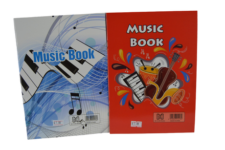 Music Notebook (Assorted Designs, Sold as Single)