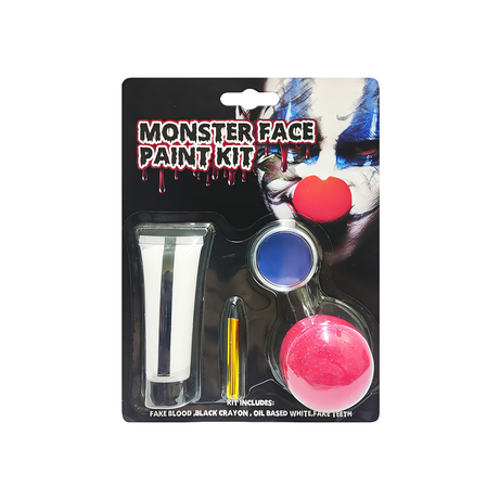 Monster Face Paint Kit for Halloween & Parties