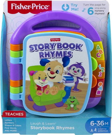 Fisher-Price Laugh & Learn Storybook Rhymes Musical Book